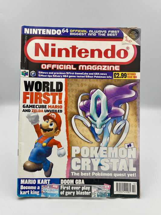 Retro Official Nintendo Magazine - Pokémon Crystal - Issue 109