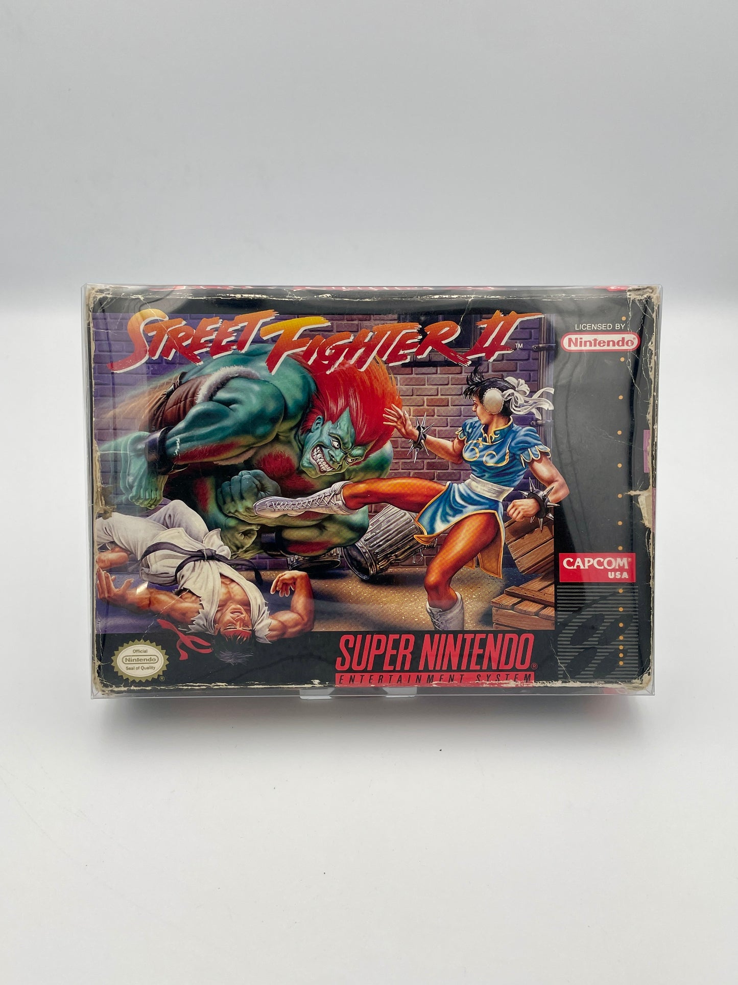 Street Fighter II SNES Game Complete in Box (USA)