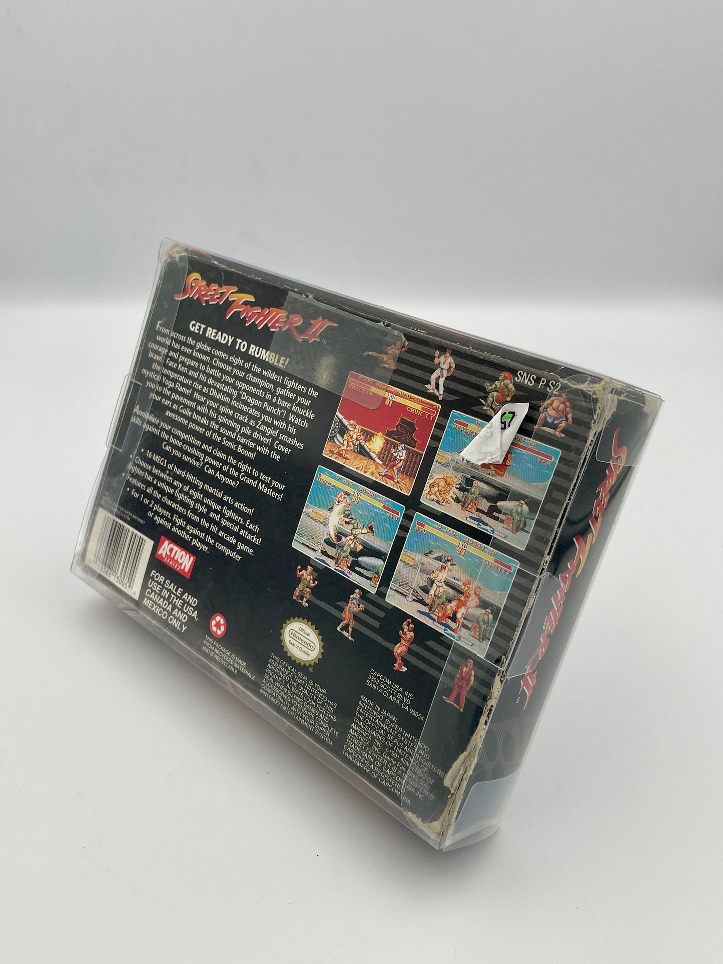Street Fighter II SNES Game Complete in Box (USA)