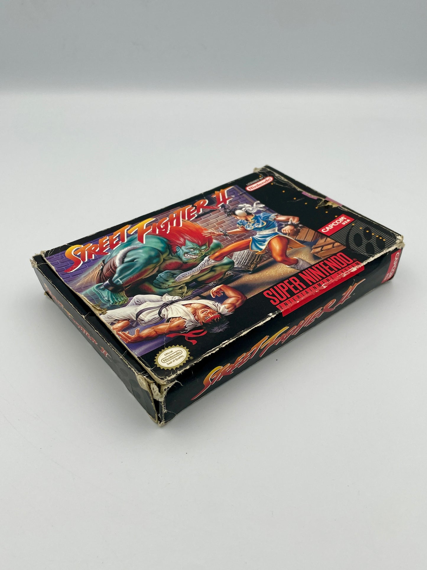 Street Fighter II SNES Game Complete in Box (USA)