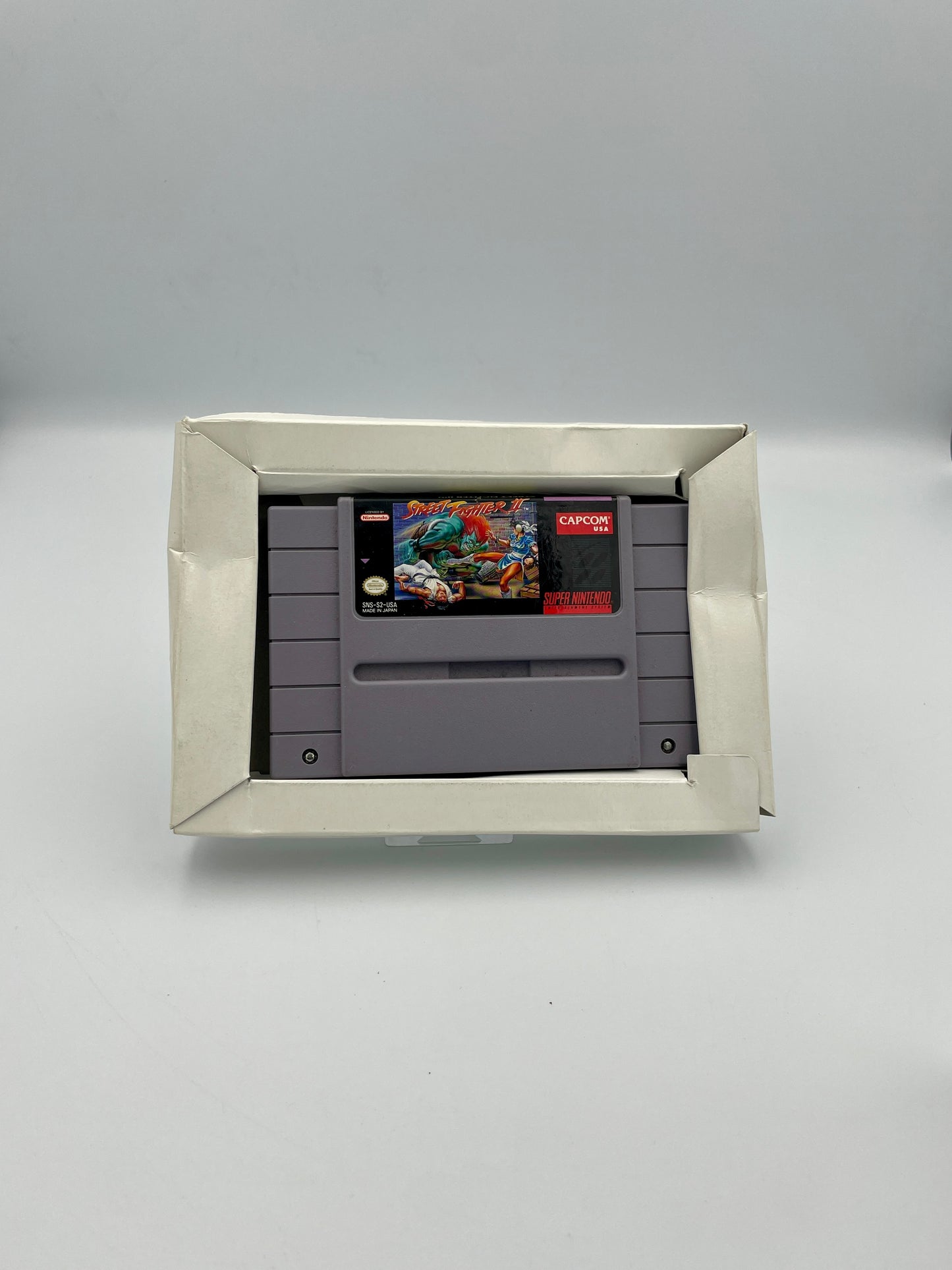 Street Fighter II SNES Game Complete in Box (USA)