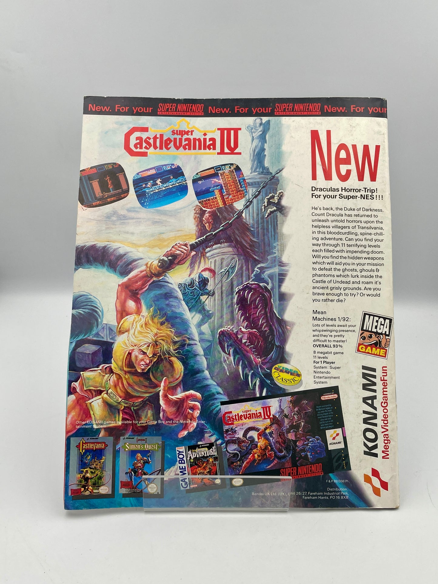 Super Action Retro Gaming Magazine - Issue 1 - 1992