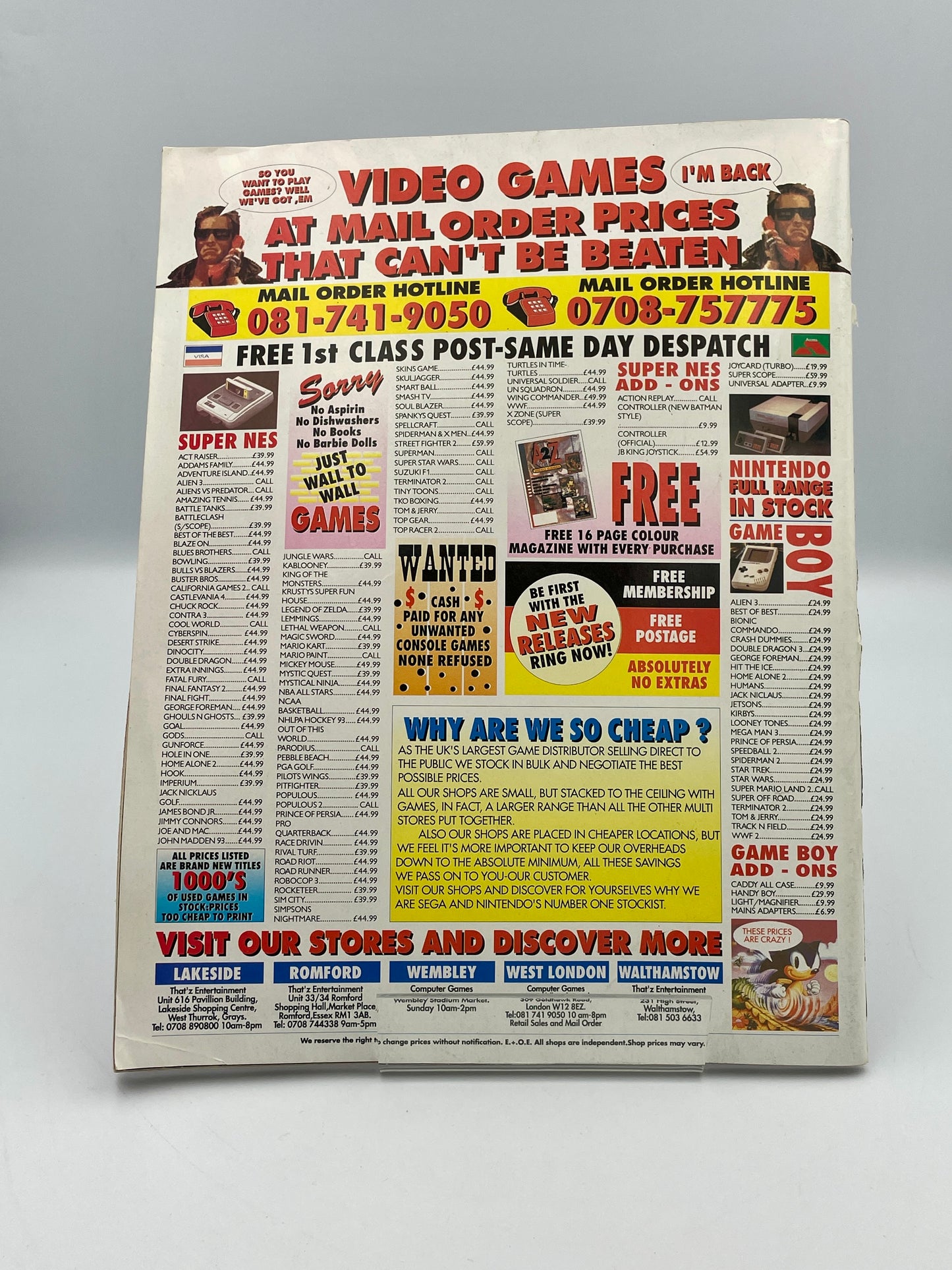 Super Pro Magazine Tiny Toons Edition - Issue 3 - 1993